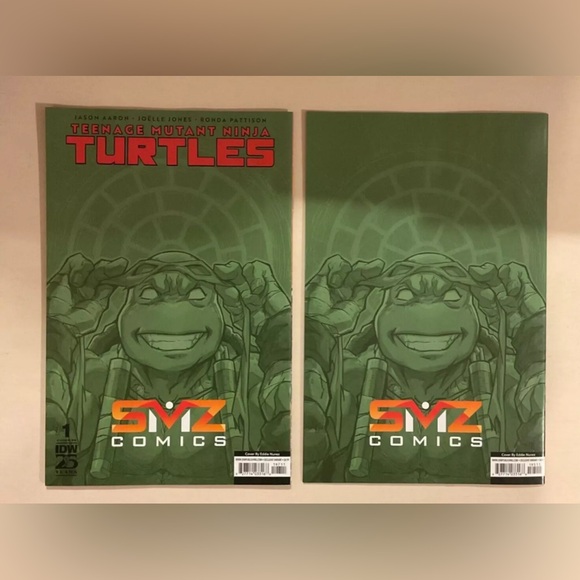 TMNT # 1 SDCC, # 1, 2 NYCC, # 2 8 Bit, TMNT # 2 NYCC 2024 Virgin Variant Poncho - Picture 5 of 16